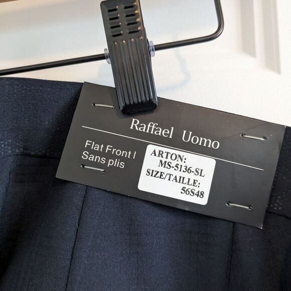 Raffael Uomo/Flat Front Pants - Picture 4 of 5